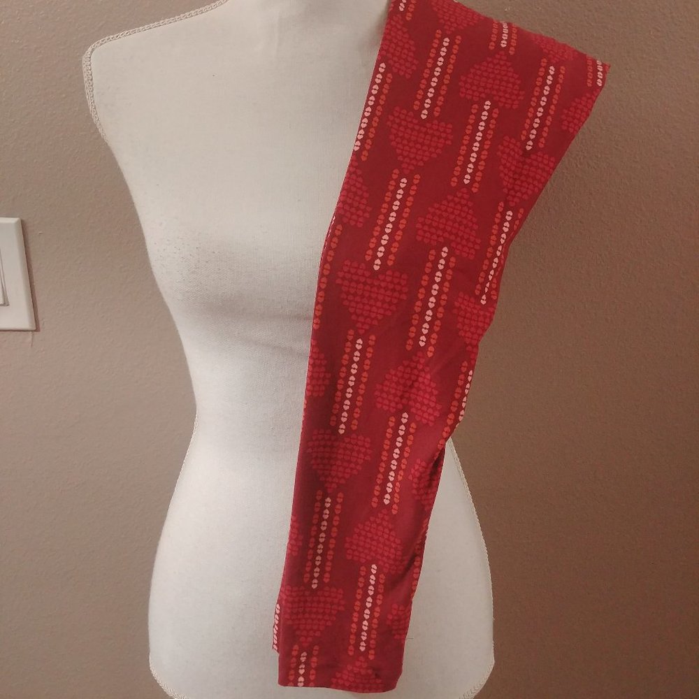 3/$30 - Lularoe OS Valentines Leggings - NWOT